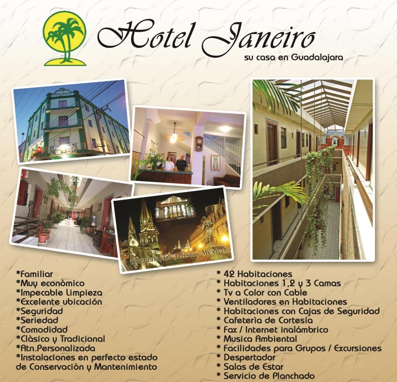 Hotel Janeiro Guadalajara Luaran gambar